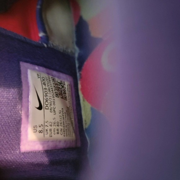 Nike Kevin Durant KD 14 Ron English Lapis Pink Multicolor DO6903-400 Men’s 8.5 - Picture 11 of 11